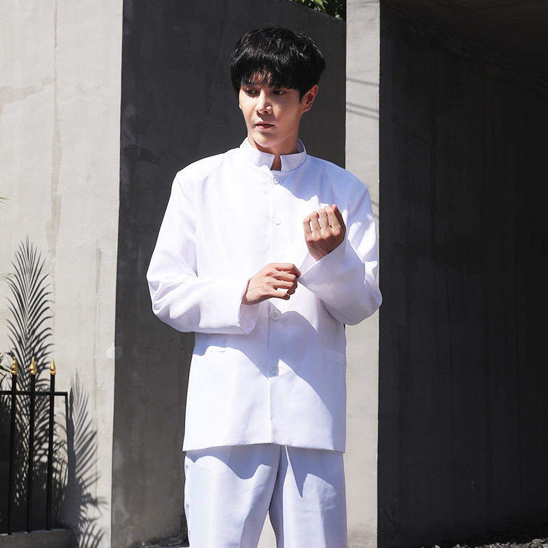 民国学生服女子五四青年服復古民国風学生服中山服合唱舞台公演班服|undefined