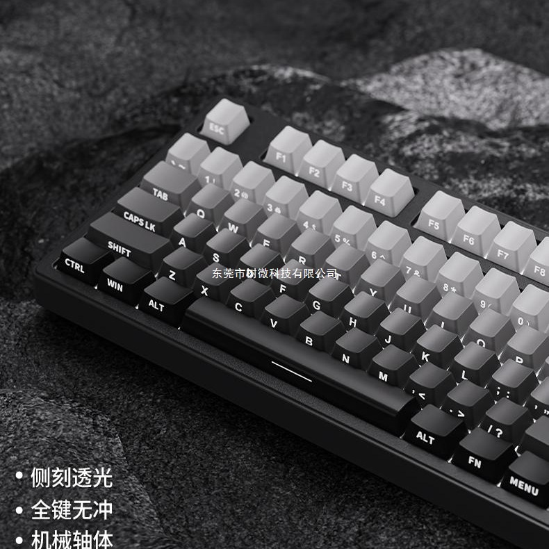 Forerunner Wireless Bluetooth Mechanical Keyboard and Mouse Set Computer Office Game E-Sports Special Green Axis 108 Keys