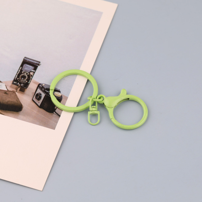 カラーの漆の平丸の八の字の3つのセットのdiyの手作りの公の子の包みのペンダントのキーホルダーのアクセサリーの部品|undefined