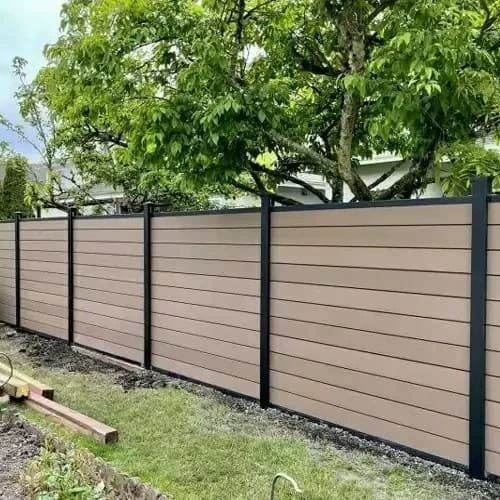 Фабрика прямых продаж открытый пресс-форма изготовленный на заказ алюминиевый сплав забор профессиональный обработанный алюминиевый профиль перегородки забор для поставки экструзии электрофорез