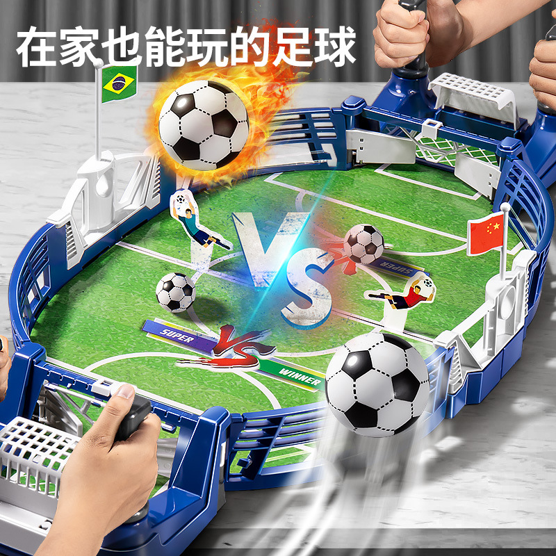 Children's Table Soccer Table Table Table Double Match Parent-Child Interactive Game Educational Table Game Simulation Stadium Male Toy