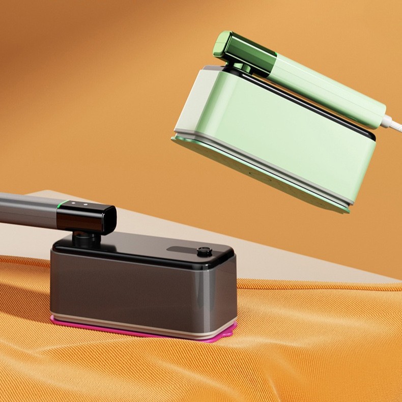 Electric Iron New Cross-Border Model Handheld Garment Steamer Mini Electric Iron with Temperature Control for Dry and Wet Use Portable