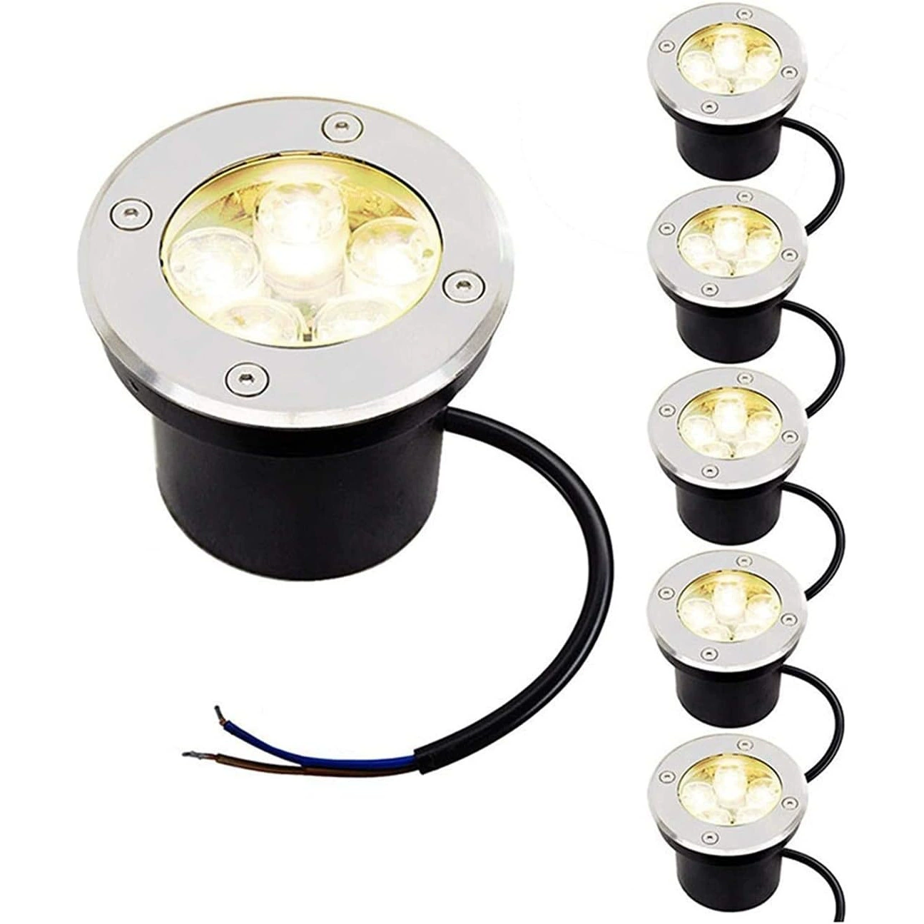 Встроенная LED портативная лампа для кладбища для беседки, садовое освещение нержавеющая сталь