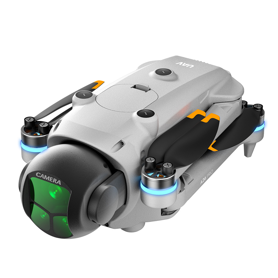 Dron Cuatricóptero GPS Sin Escobillas A26 Pro 249g de Plástico con Evitación de Obstáculos para Fotografía Aérea