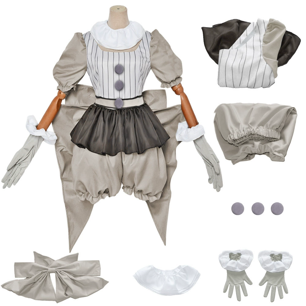 酷漫缘 Soul Broken Clown 2 Panny Wise Cosplay Halloween Factory Spot Costume