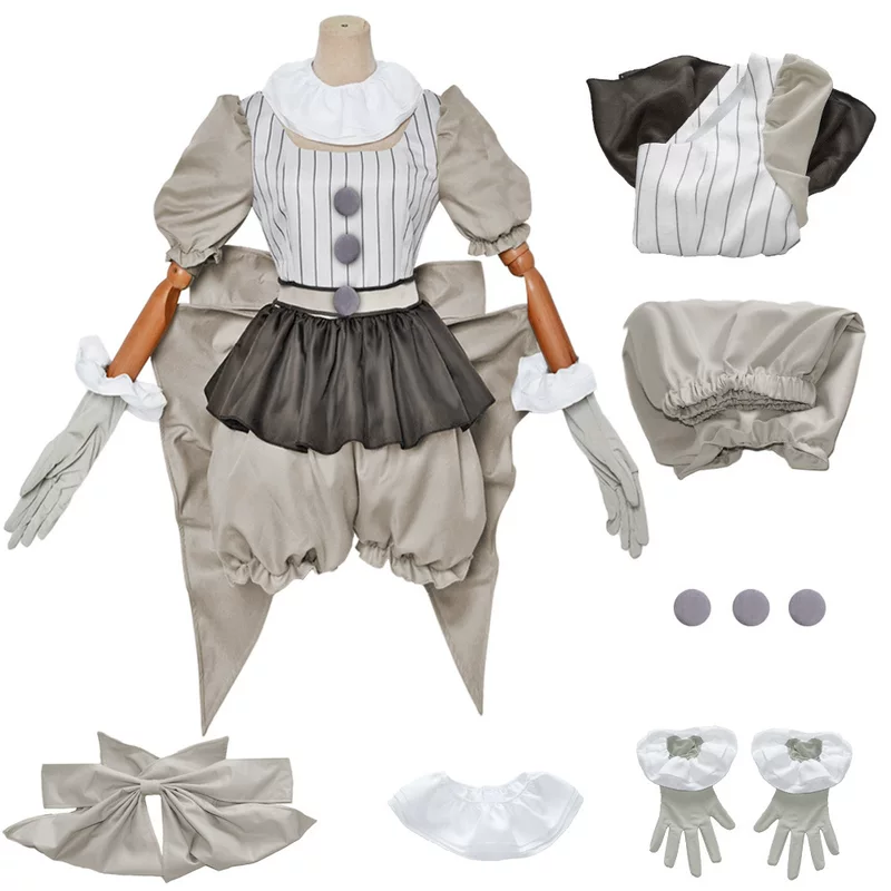 酷漫缘 Soul Broken Clown 2 Panny Wise Cosplay Halloween Factory Spot Costume