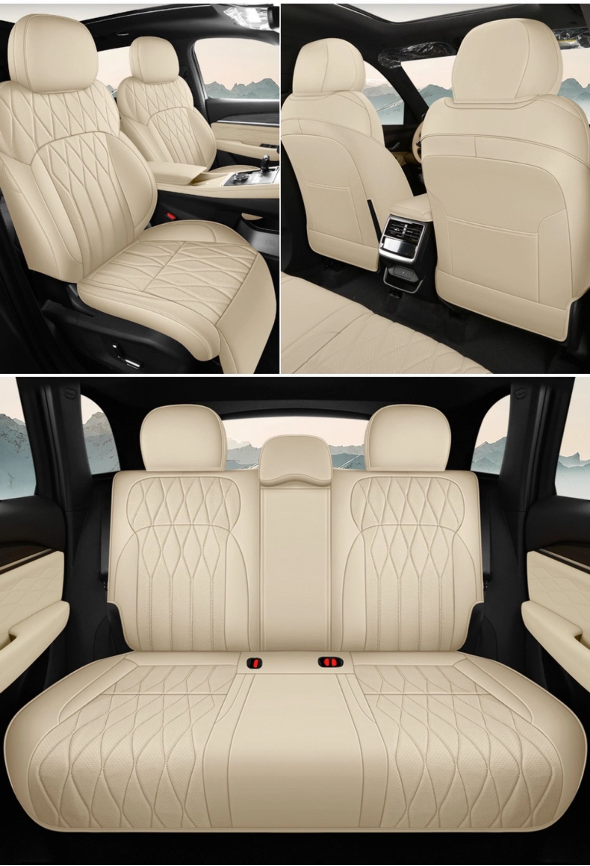 26 Geely Xingyue L Oriental Yaoyue Special Car Seat Covers, Four-Season Universal Seat Cushions, Fully Surrounded Breathable Seat Covers