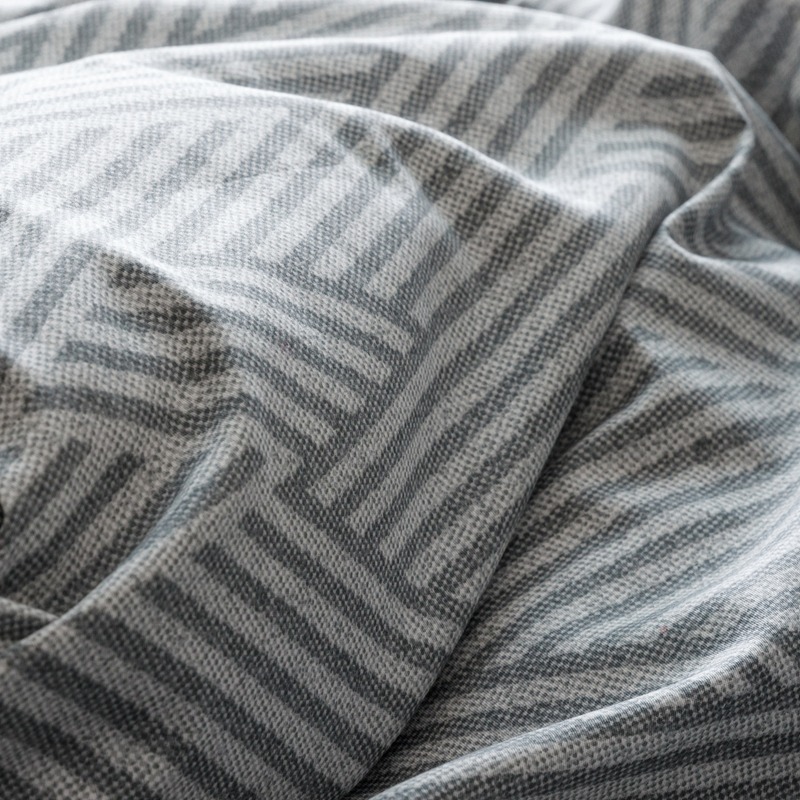 Cama de algodón de cuatro piezas, nueva sábanas de dormitorio de algodón, colchón doble, ropa de cama de tres piezas, impresión de alta calidad de cuatro piezas