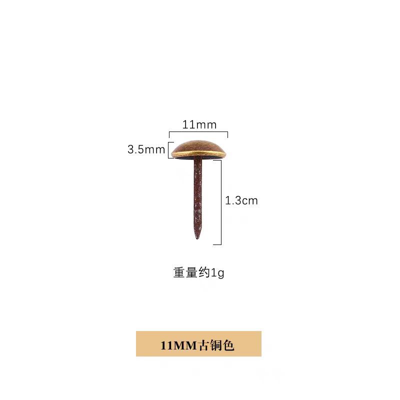 1.1cm bronze color