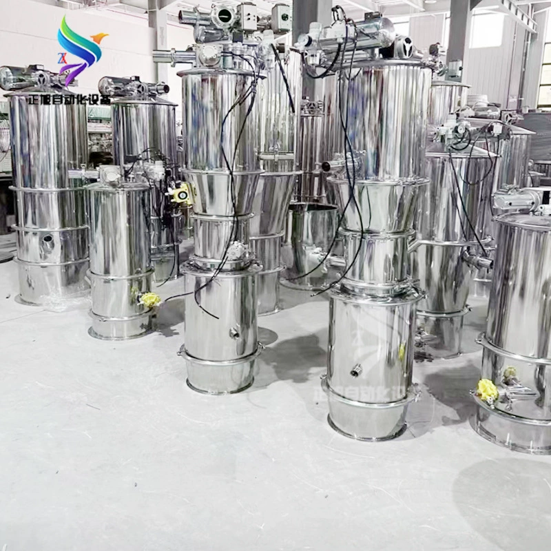 Вакуумная машина для подачи пищевого химического порошка, тальк, полностью автоматическая вакуумная машина для всасывания, белый углеродный черный, беспыльная машина для подачи