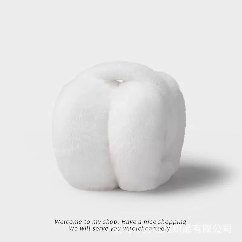 Winter cute headphones, keep warm earmuffs, foldable protective bag, plush, ear protection