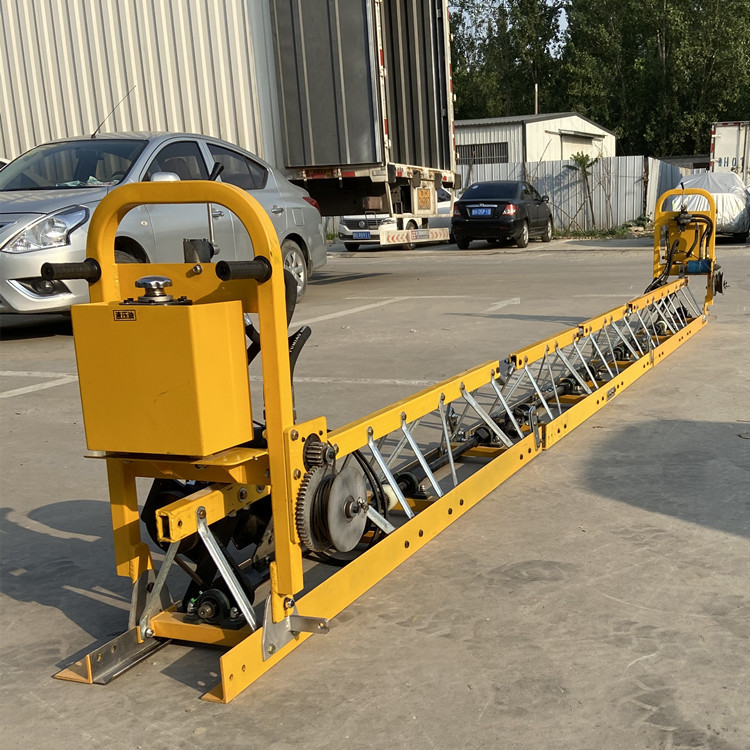 供应混凝土路面全液压框架式整平机 振动梁 源厂直供修路好帮手