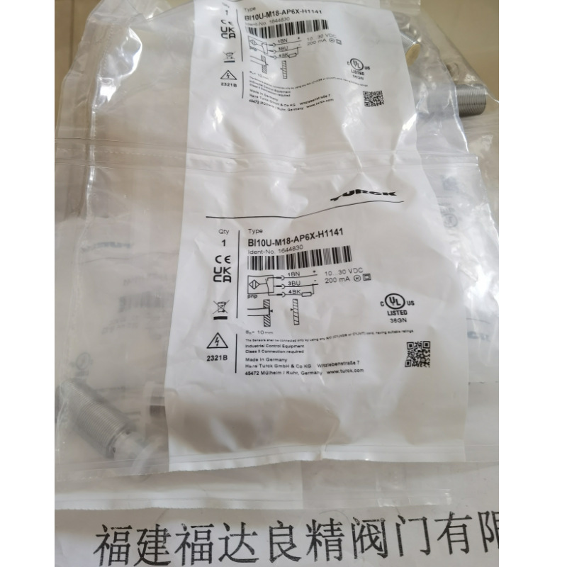 TURCK图尔克BI10U-M18-AP6X-H1141接近开关
