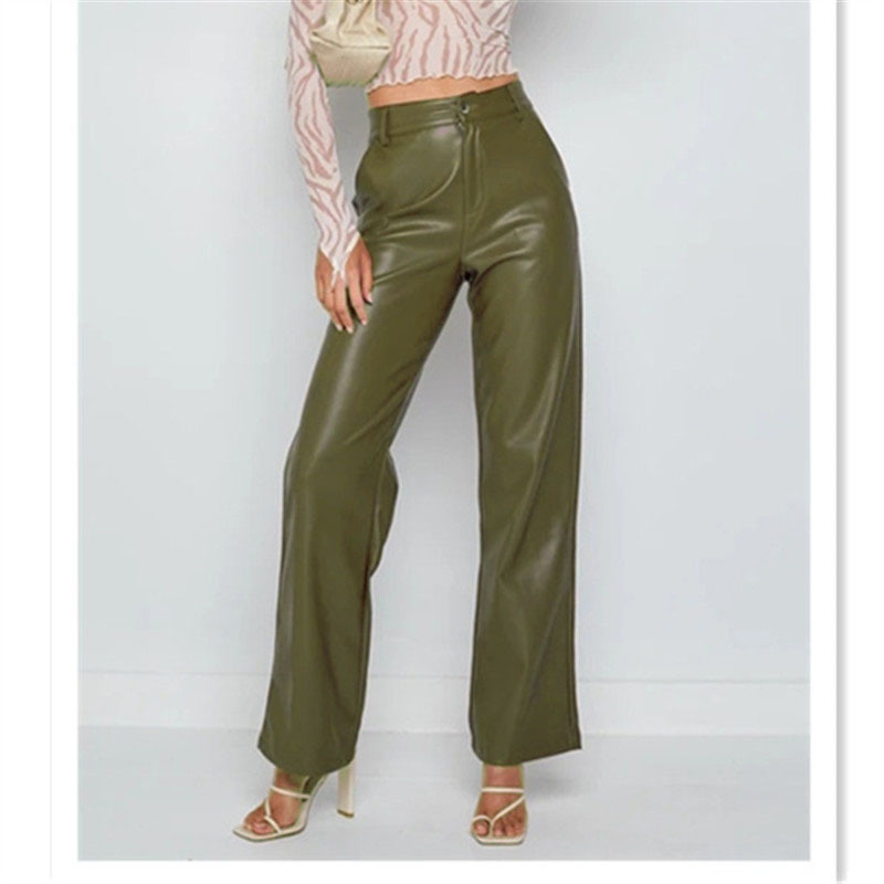 Women's Holiday Daily Simple Style Classic Style Solid Color Full Length Pocket Casual Pants display picture 4