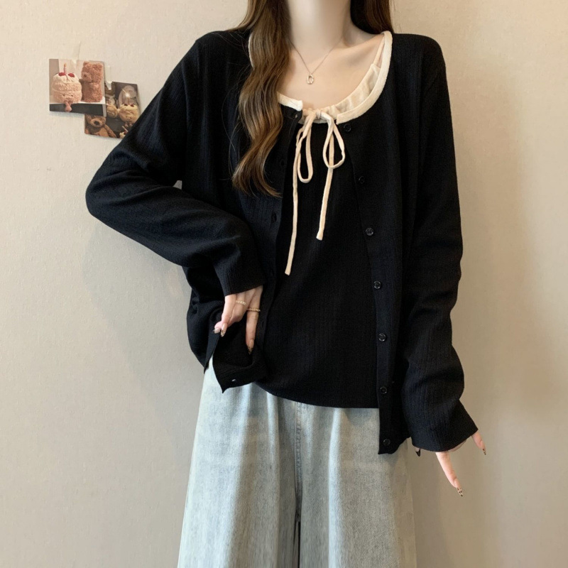 Trend capacious knitted set