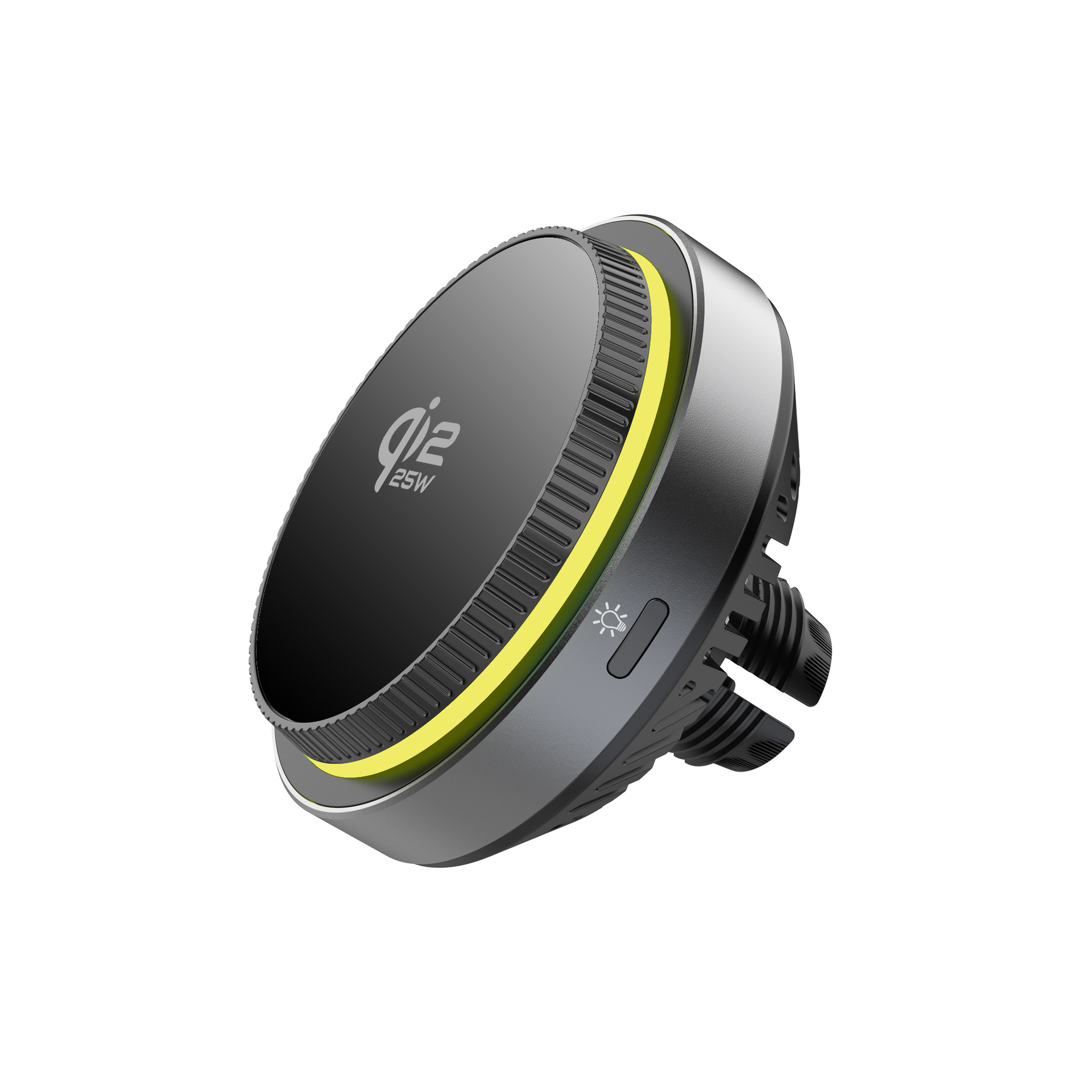 Magnetisk trådløs biloplader med køling og rgb lys_voghion.com