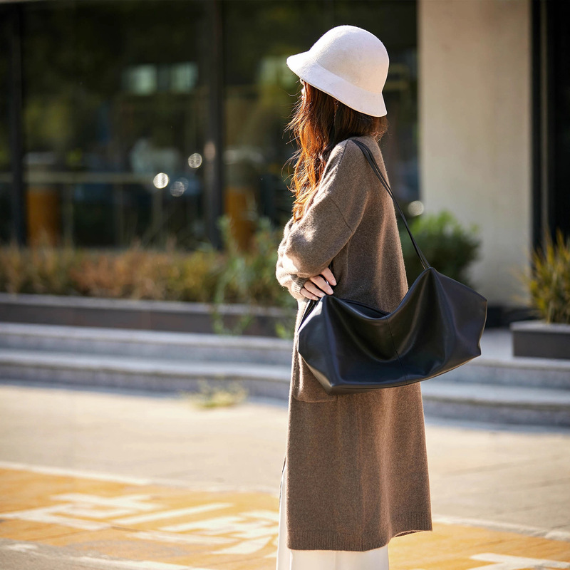 2025 New Autumn and Winter Wool Cardigan Women's V-Neck Extended Loose Lazy Style Sweater Knitted Large Outwear Top