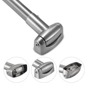 Crooked curtain stainless steel, Amazon