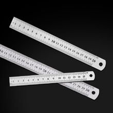 不锈钢直尺刻度尺沙盘模型制作测量工具文具美术尺子广告设计钢尺