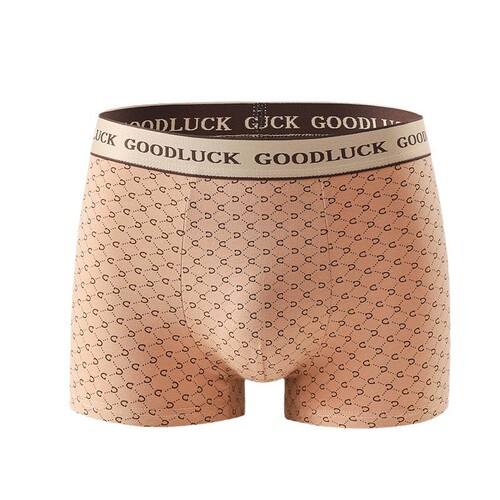 Men's Sexy Trend Comfort Mid-rise Straight Leg Boxer Briefs Breathable Men's Bottoms Wholesale