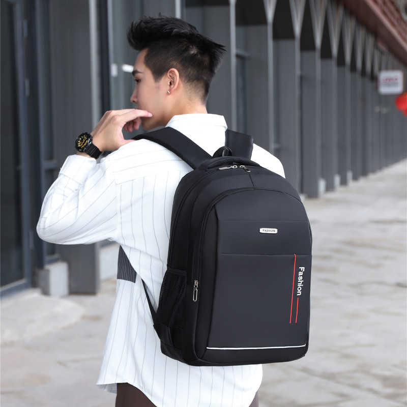 Mochila simple de moda 2023 otoño nueva moda casual estudiante mochila escolar para viajes mochila de gran capacidad