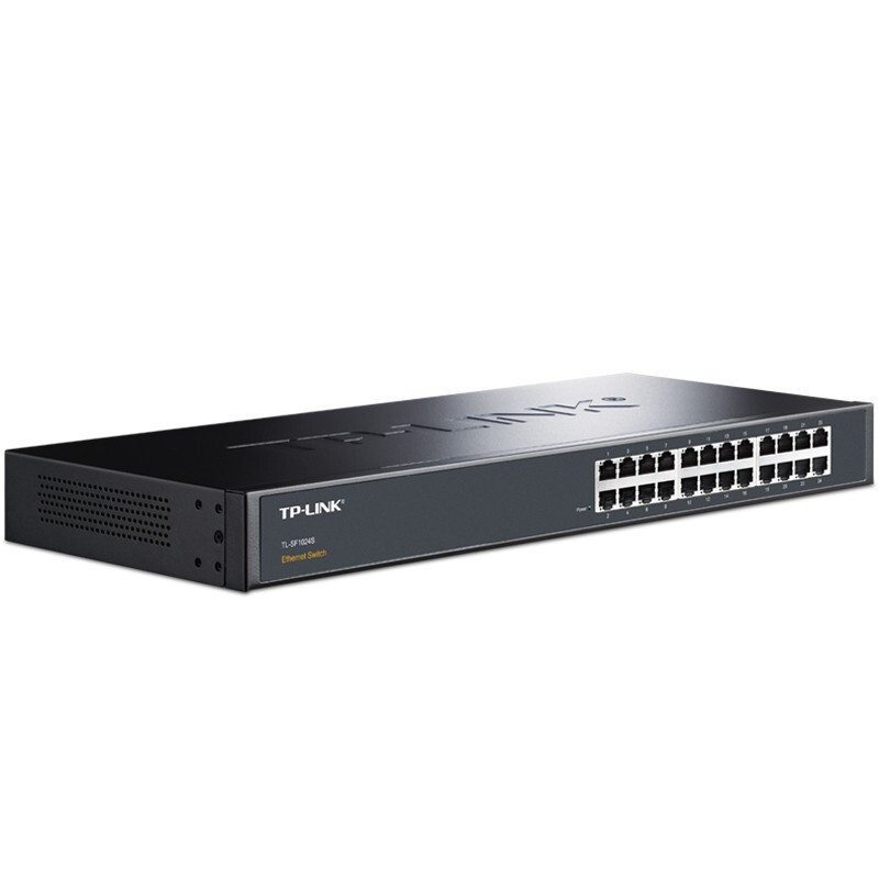 TP-LINK （普联）TL-SF1024S 二层24口百兆非网管以太网交换机网