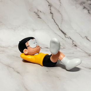 Shake Tone Same Large Lunch Break Sleeping Daxiong Car Cartoon Ornaments Car Supplies Blue Fatty Central Console Decoration