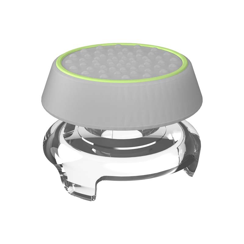 PS5 mango tapa basculante piezas de goma traje PS5 versión Elite mango de dos colores anillo Rocker manga aumento de altura combinación tapa del botón