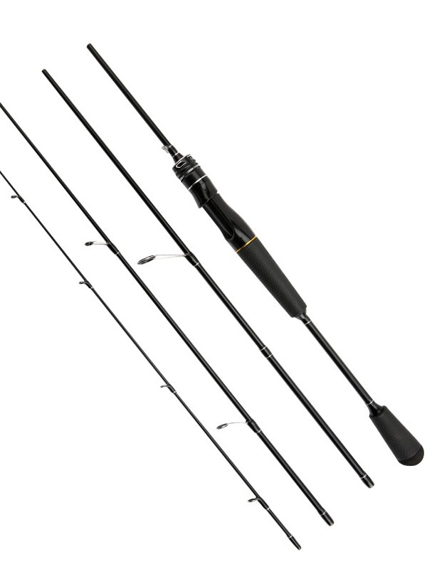 Baña de carretera de varias secciones m tono 1,8 metros 2,1 metros caña de pescar transfronteriza aparejos de pesca caña de pescar caña de pescar caña de carretera extracorta portátil