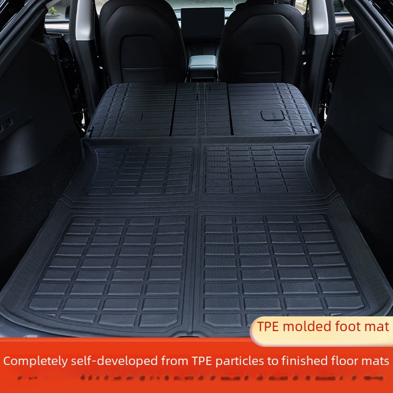 Подходит для Tesla Model Y Model Pressing Pets TPE+XPE Car Foot Cushion Tail Box Cushion E-commerce Hot Sale