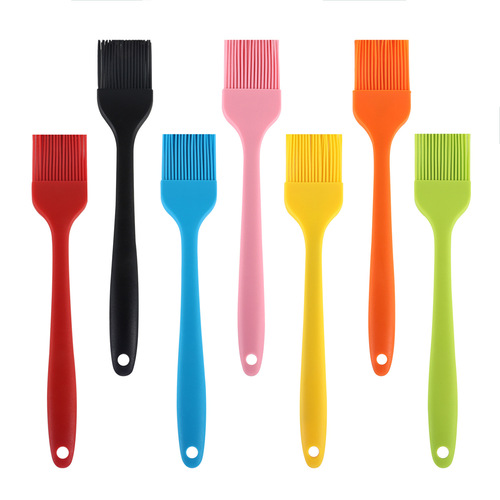 Thick all-in-one silicone hairbrush milk oil brush for cakes, baking, 26cm large barbecue oil brush