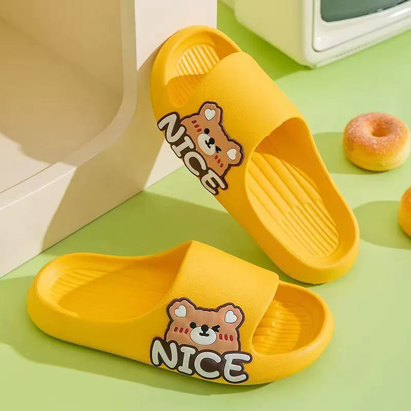 Ощущение Тапочки для Женщин Оптом Летние Домашние Толстые Дезодорант Ванна Тапочки для Ванной для Мужчин