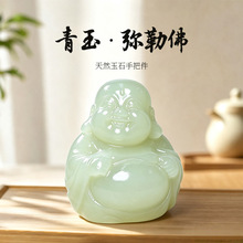 纯天然玉石桌面摆件佛像雕刻家居装饰品招财风水工艺品书房客厅