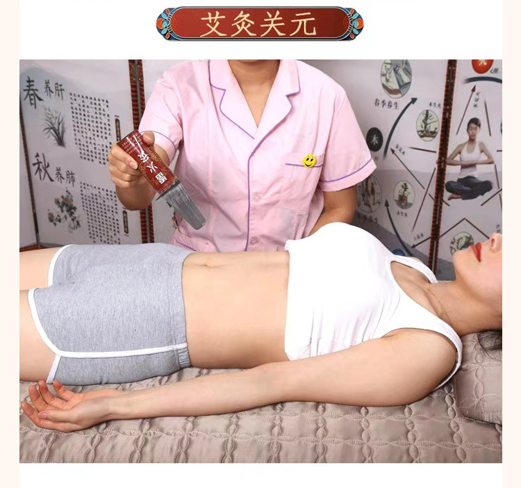 Smokeless Moxa Stick 4cm Thick Charcoal Moxibustion Bar for Full Body Warming Care quality and texture