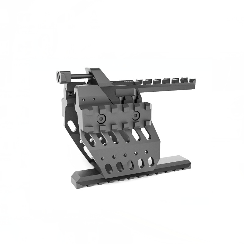 Outdoor Aluminum Light Armor Tactical Rail Bar Extension With Flashlight System20 MMSpecial Shock-absorbing Expansion Rail