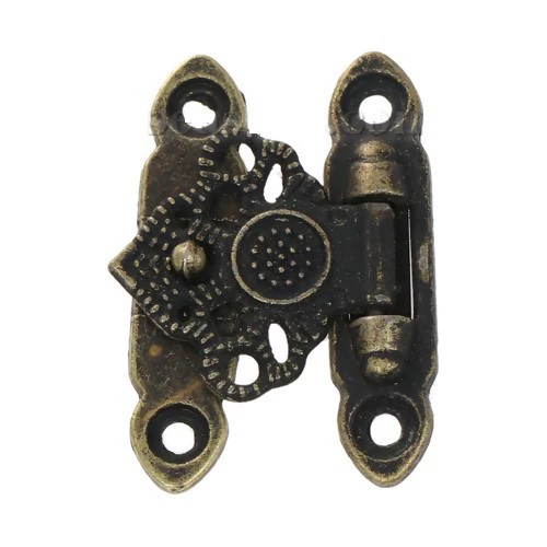 Трансграничные производители оптом древняя бронзовая резная Пряжка для железной коробки 3,6x2,5 см 3,6x0,9 см-5 наборов аксессуаров