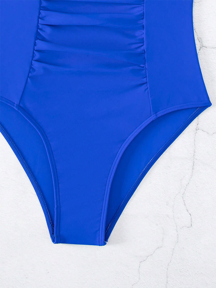 143g Weight Sleeveless Sleeve Length Nylon Fabric Type Short Top Length Bodysuit Tops Type 1 Piece Quantity Swimming Occasion Strap Neckline Skinny Fit Type Solid Color Pattern Women's Gender Sexy, Skinny Style Women's Sexy Skinny Solid Color 1 Piece Bikinis Swimwear 12