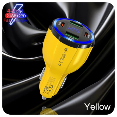 charging car charger PD30W – Mobil şarj cihazları - 359-2a2c-kcsx-yellow-bare-metal