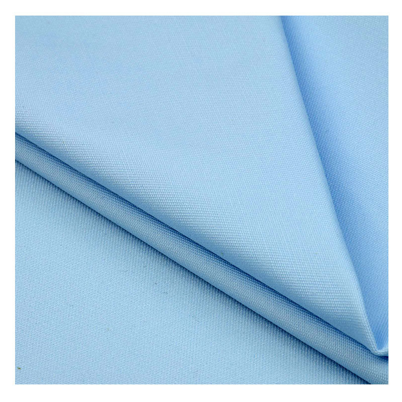 涤棉抗菌抑菌医护服面料 涤棉纬弹四面弹斜纹布