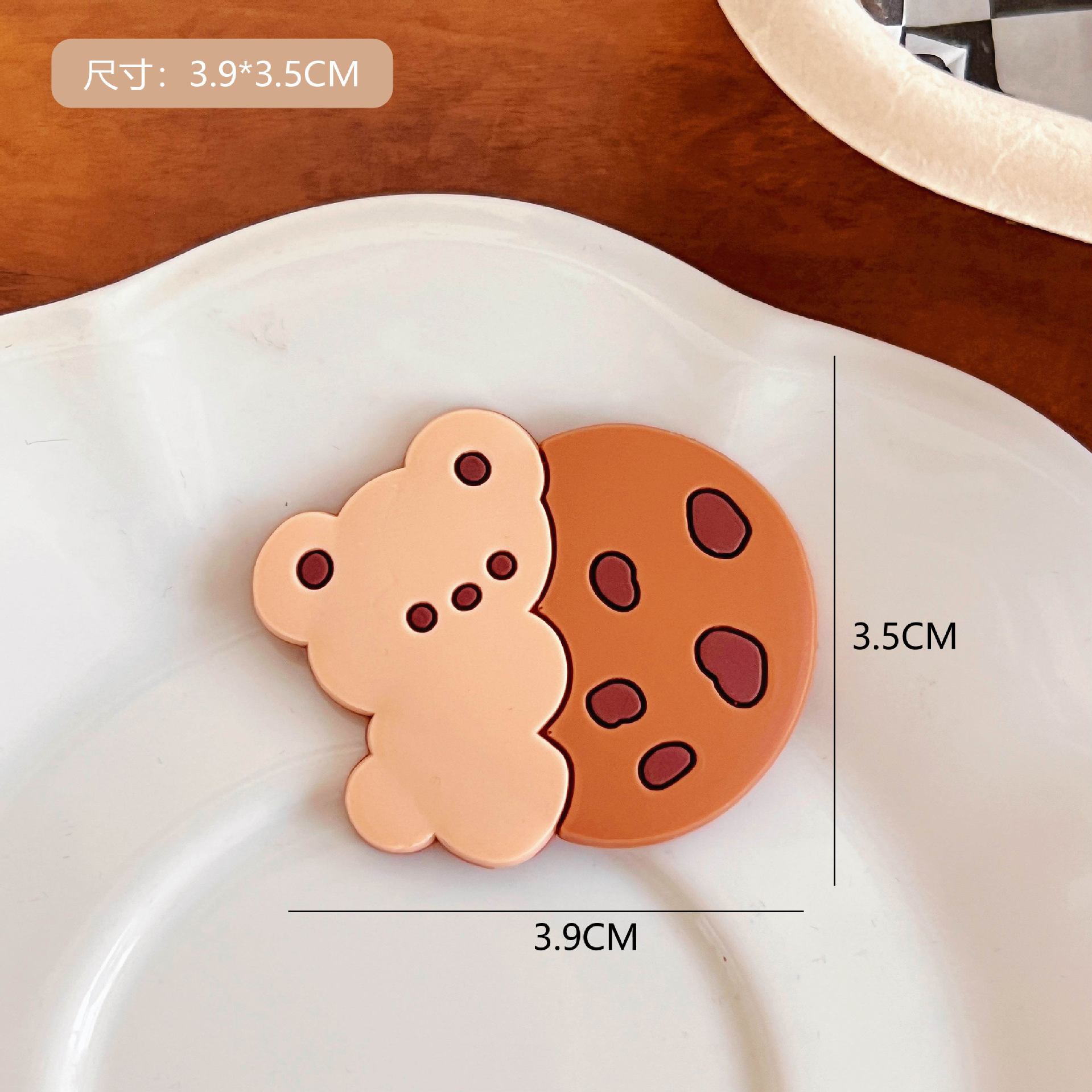 Hecho a mano DIY dibujos animados lindo PVC pegamento flexible parche pegatinas decorativas creativo teléfono móvil Shell pegatinas bolsa pegatinas horquilla accesorios lindo