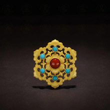 国风复原古代唐风发饰盛唐时期造型花钿小发簪发钗首饰汉服头饰