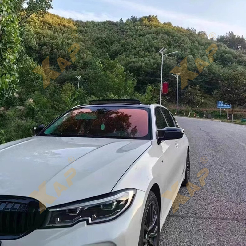 Cross-border car window film heat insulation, scratch-proof, explosion-proof, sunscreen, colorful front windshield window solar film