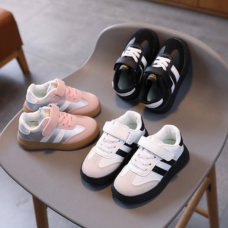 Children's white shoes, sneakers, casual footwear for men and women, soft sole, wholesale