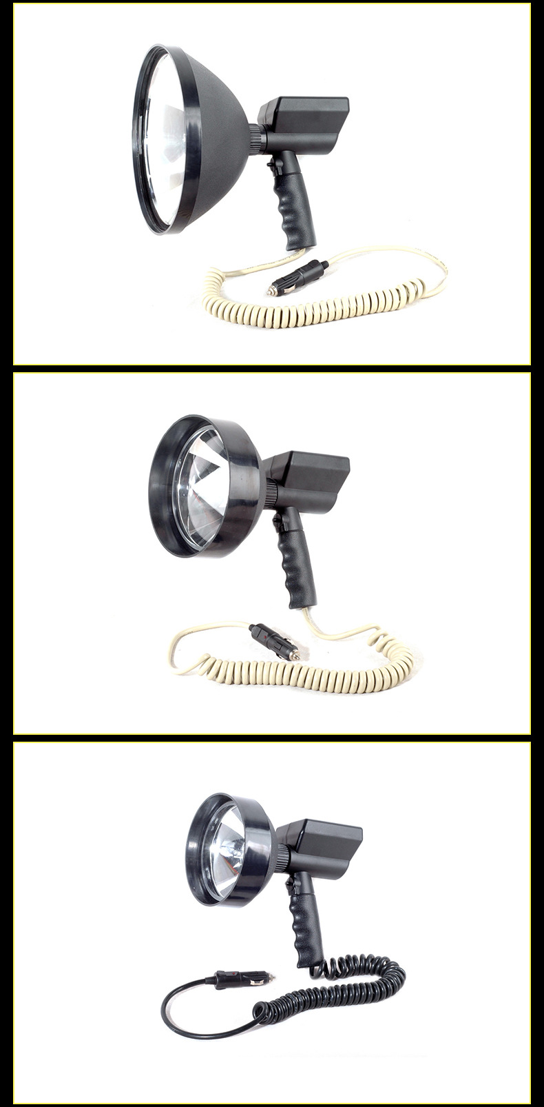 Hid Xenon Spotlight, Vehicle-Mounted Searchlight, Marine Searchlight, Handheld Searchlight, High-Intensity Remote Handheld Light
