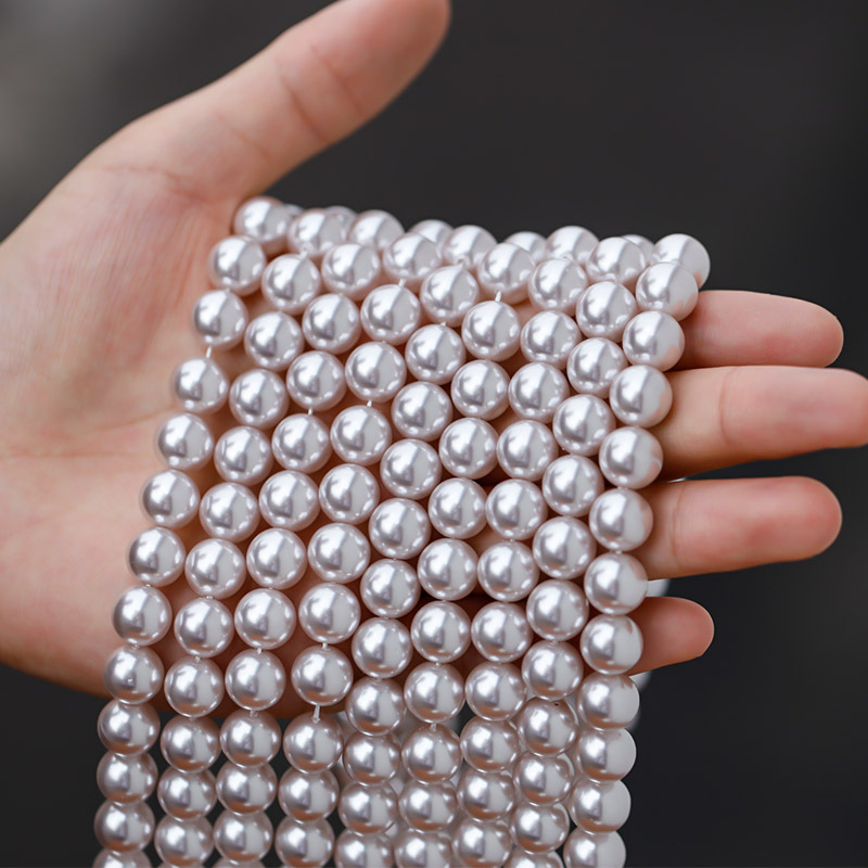 メーカーは南洋貝珠貝殻珠2-12mm施家真珠ビーズ散珠diyアクセサリー卸売りを提供しています。