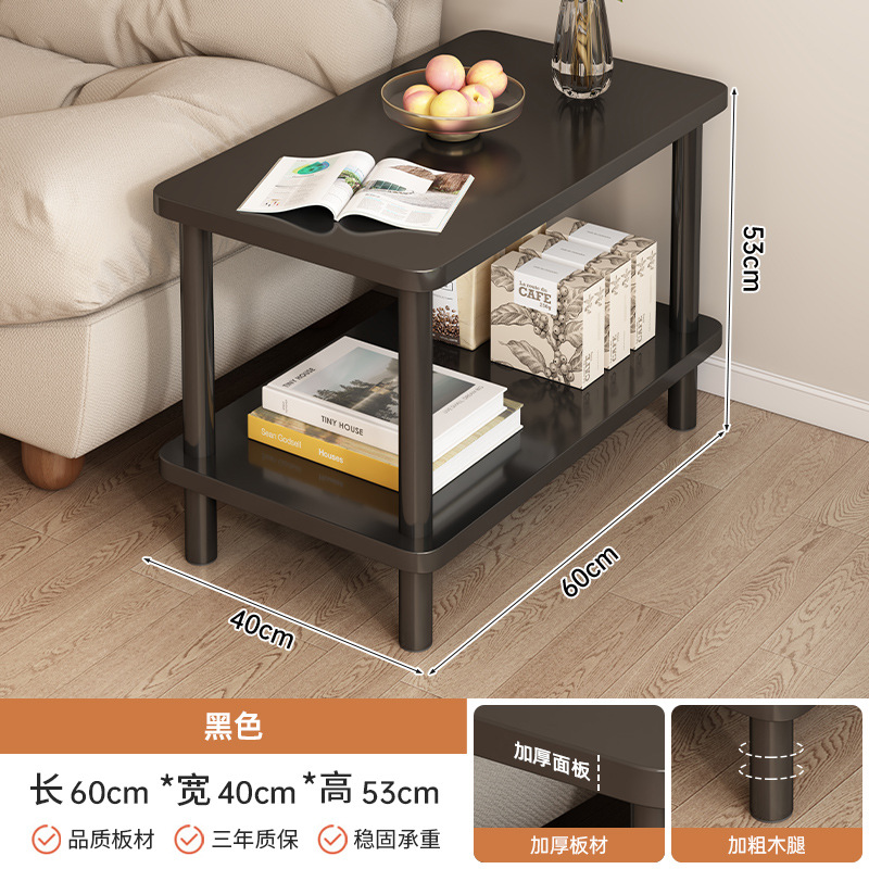 Mesa de té estante multifuncional sofá sala de estar al lado de la mesa de té escritorio dormitorio almacenamiento al lado de la cama simple mesilla de cabecera
