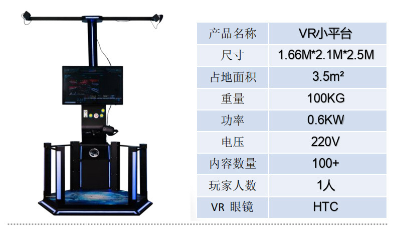 VR all-in-one machine-partial payment