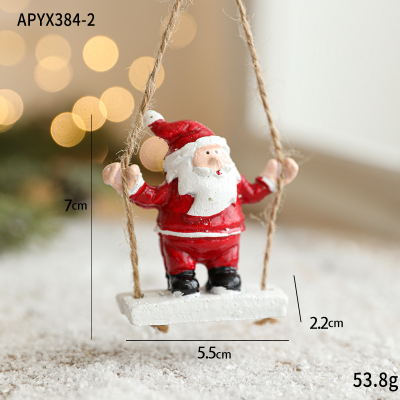Colgante de swing de Santa Claus
