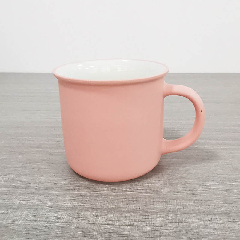 Taza de agua de procesamiento de lotes pequeños tazas de cerámica LOGO taza de agua taza de marca blanca taza de cerámica taza de café