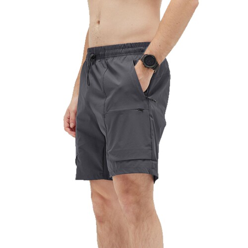 lulu spliced ​​men's quick-drying shorts marathon sports shorts men's breathable fitness wear casual basketball training pants
